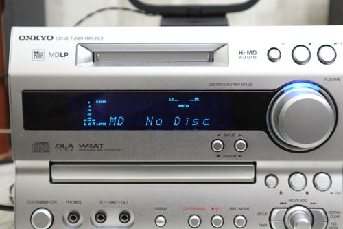 Onkyo Cd Md Cassette Deck Cd/Md Fr N7X D
