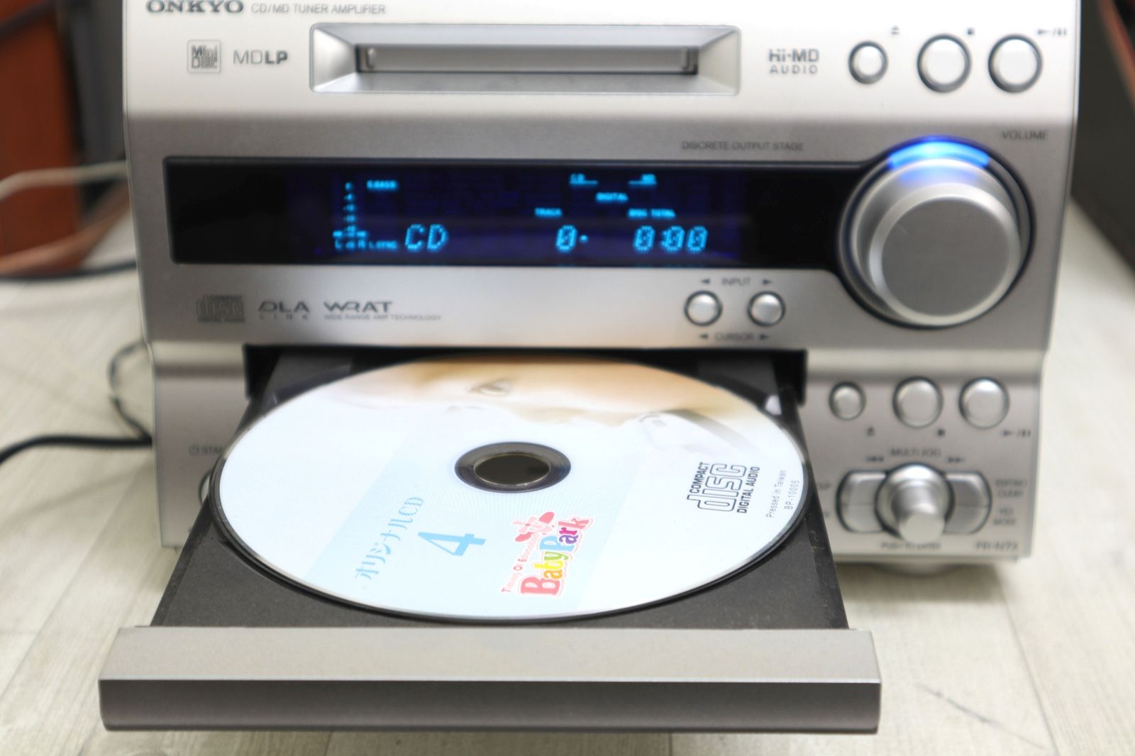 Onkyo Cd Md Cassette Deck Cd/Md Fr N7X D