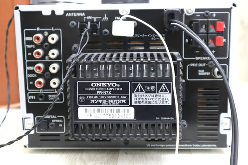 Onkyo Cd Md Cassette Deck Cd/Md Fr N7X D
