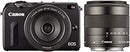 Digital Slr )Canon Eos M2 Ef-M18-55Mm F3.5-5.6 Is Stm Ef-M22Mm F2 Eosm2Bk-Wlk