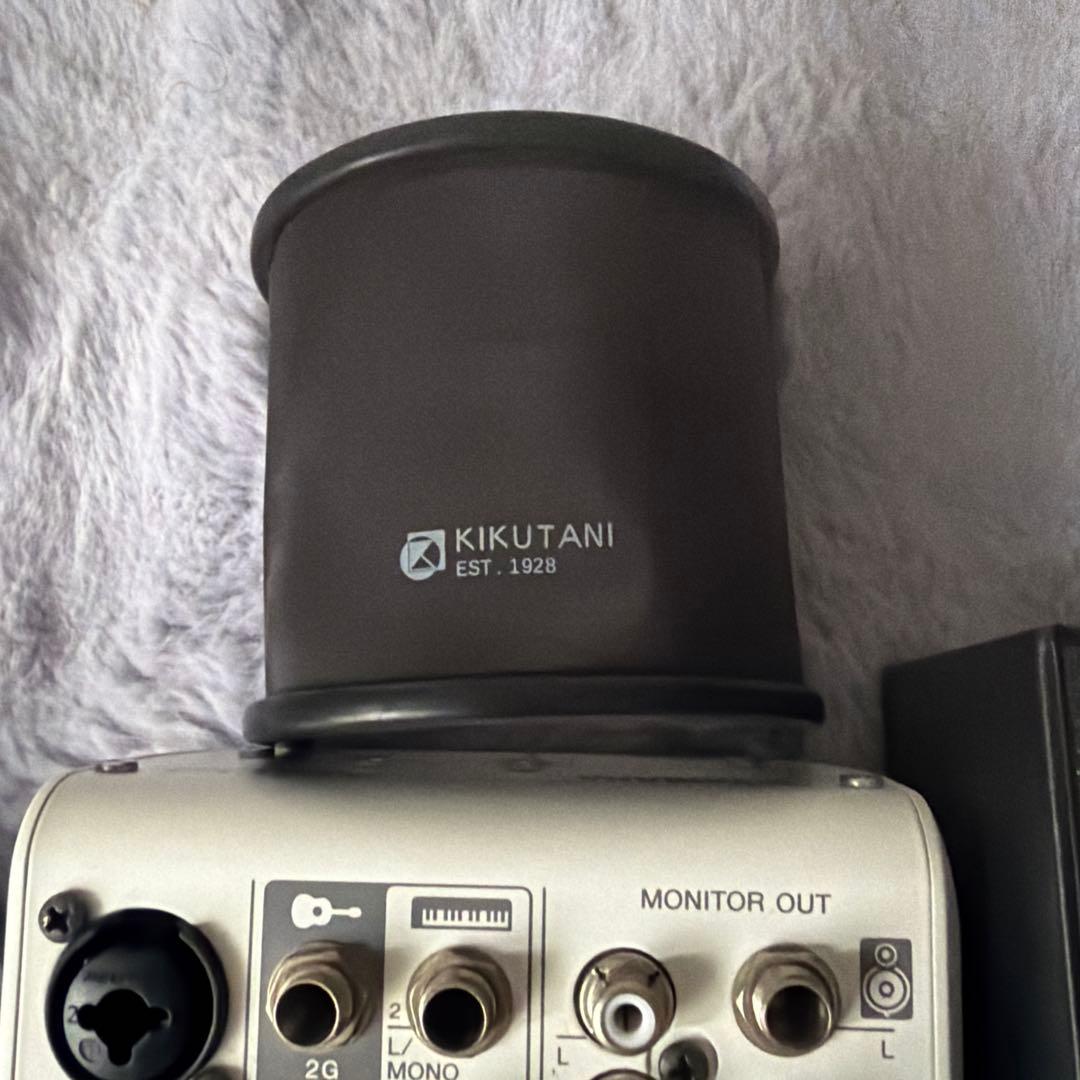 Audio Technica Condenser Microphones At4040 Yamaha Ag03Mk2