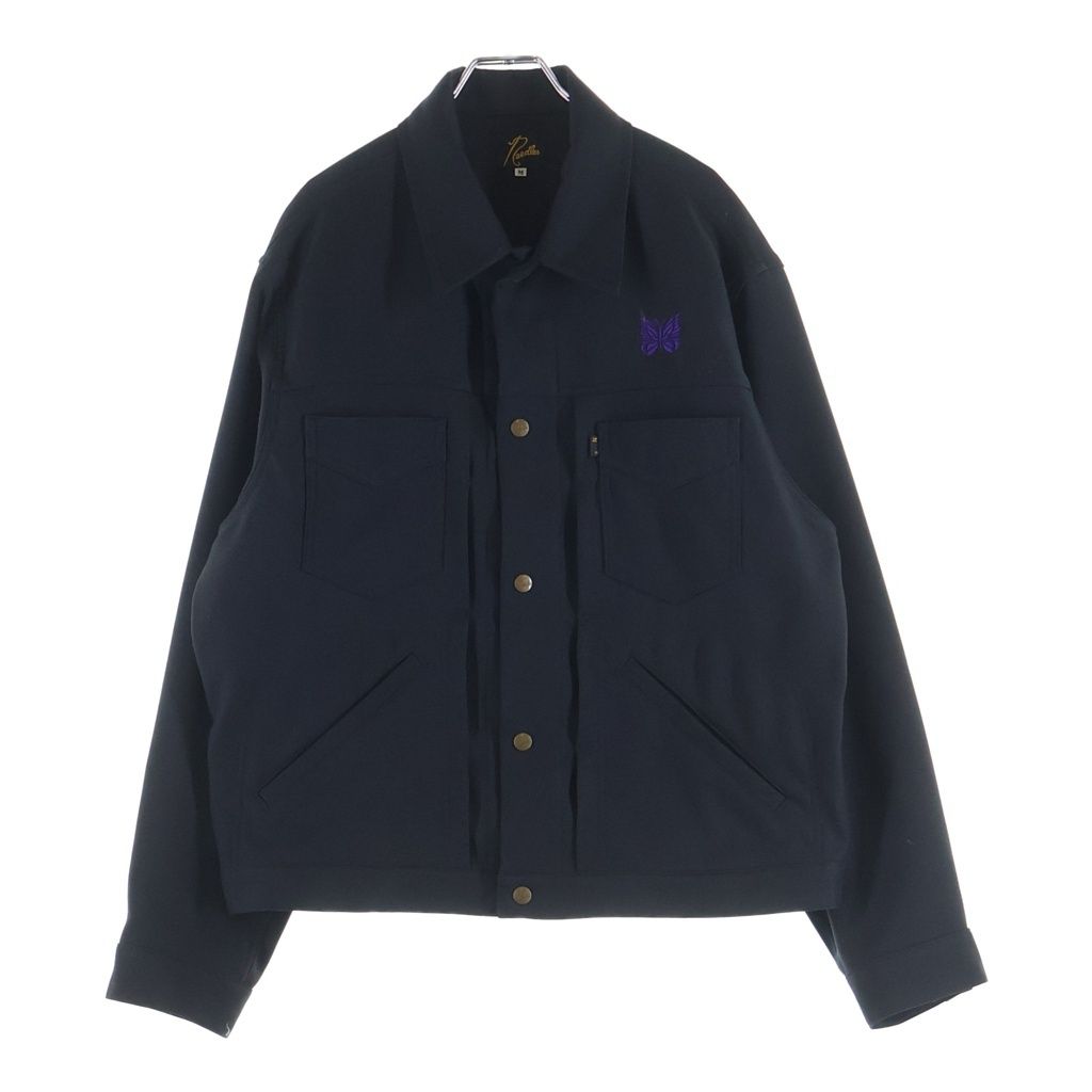 Needles Military Jacket 22Ss Penny Jean Poly Twill Kp195