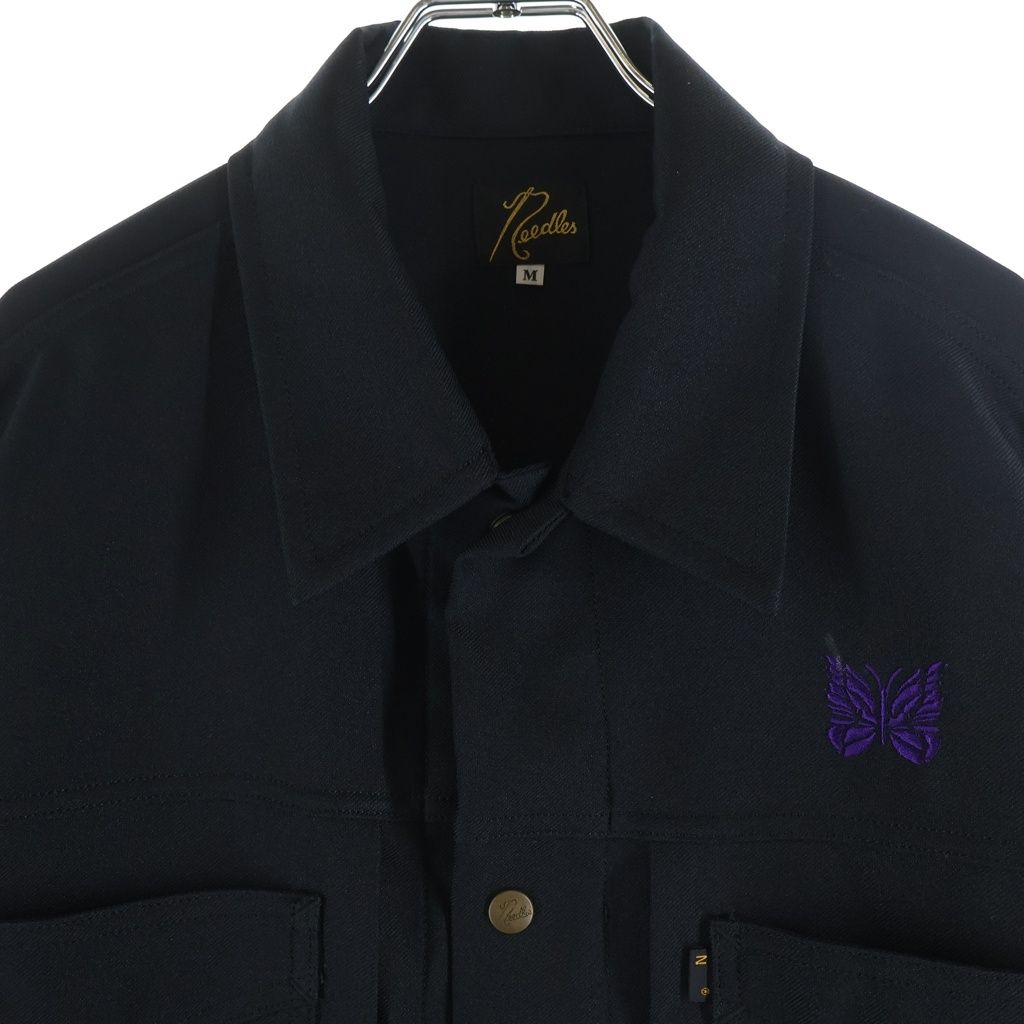 Needles Military Jacket 22Ss Penny Jean Poly Twill Kp195
