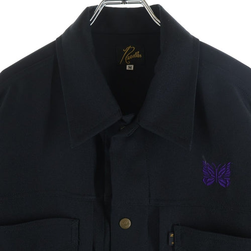 Needles Military Jacket 22Ss Penny Jean Poly Twill Kp195