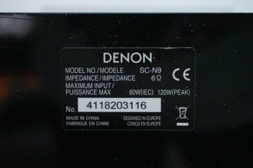 Mini -Component Denon Airplay/ Dra-N5 Sc-N9