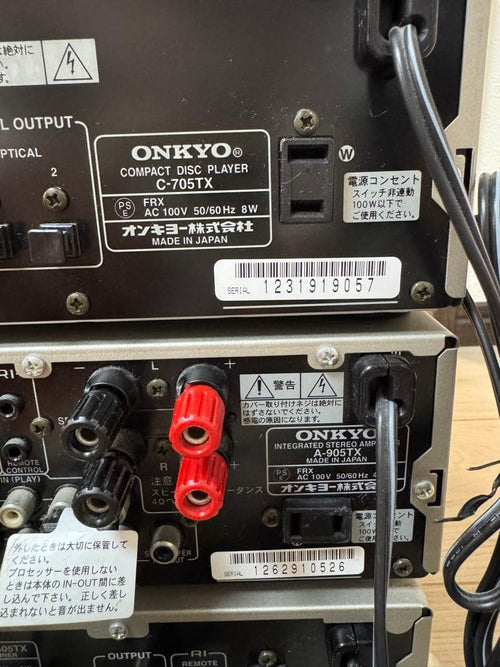 Onkyo Mini Component Systems C-705Tx+A-905Tx+T-405Tx