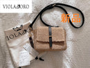 Violad'Oro Shoulder Bags Natural Black