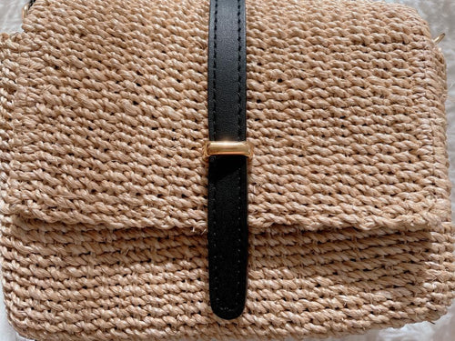 Violad'Oro Shoulder Bags Natural Black