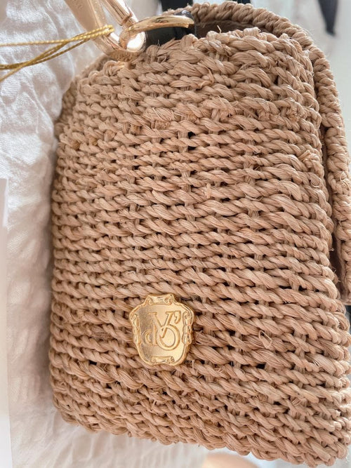 Violad'Oro Shoulder Bags Natural Black