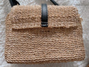 Violad'Oro Shoulder Bags Natural Black
