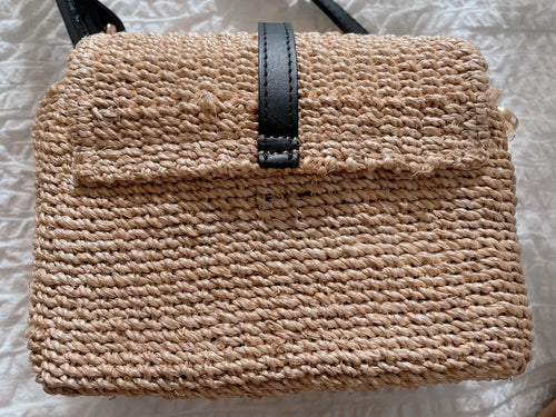 Violad'Oro Shoulder Bags Natural Black