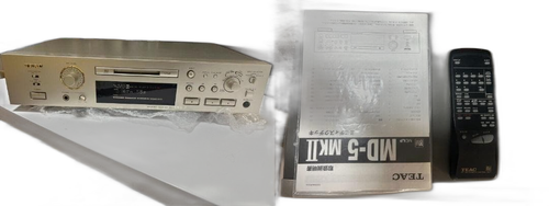 Teac Recording Media Minidisc Deck Md-5 Mk Md