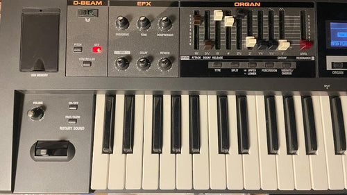 Analog Synthesizers Roland Vr-09 V-Combo 61
