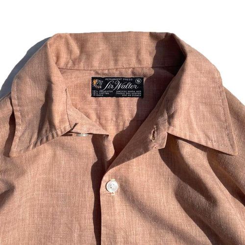 Vintage Dress Shirt Business 60S Sin Walter