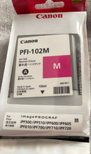 Canon Ink Cartridge/Refilled Pfi-102M/Y/C