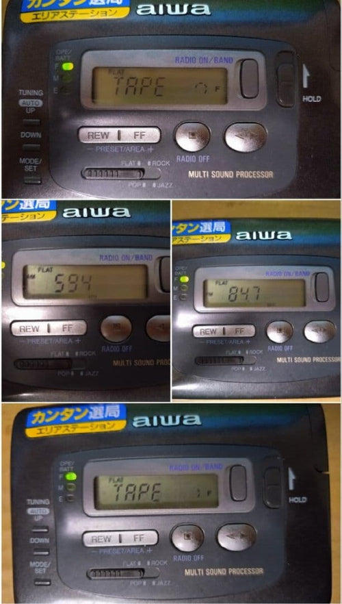 Aiwa Cassette Players Hs-Rx616