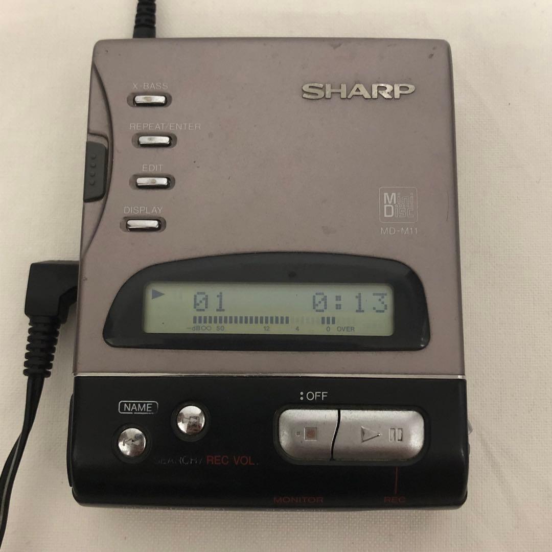 Sharp Portable Md Player Md-M11 Ok