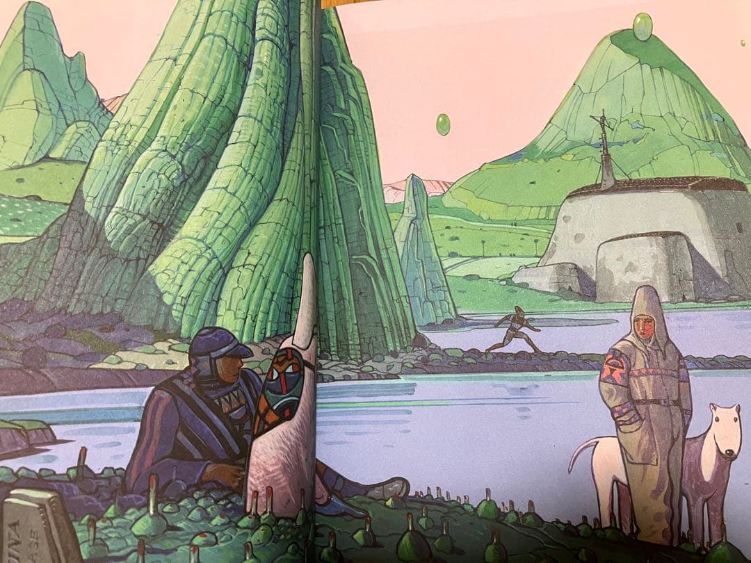 Art, Design Music Arzak Artbook Moebius