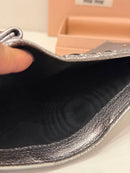 Miu Bifold Wallets 5Mv204 Cromo/Pirite