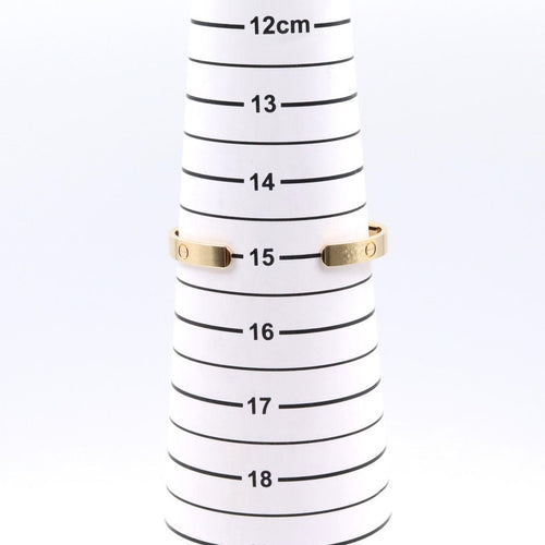 Cartier Bangle Wristband B6032417 K18 Used A