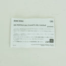 Pentax Lens (Single Focus) Hd Da21Mm F3.2Al K