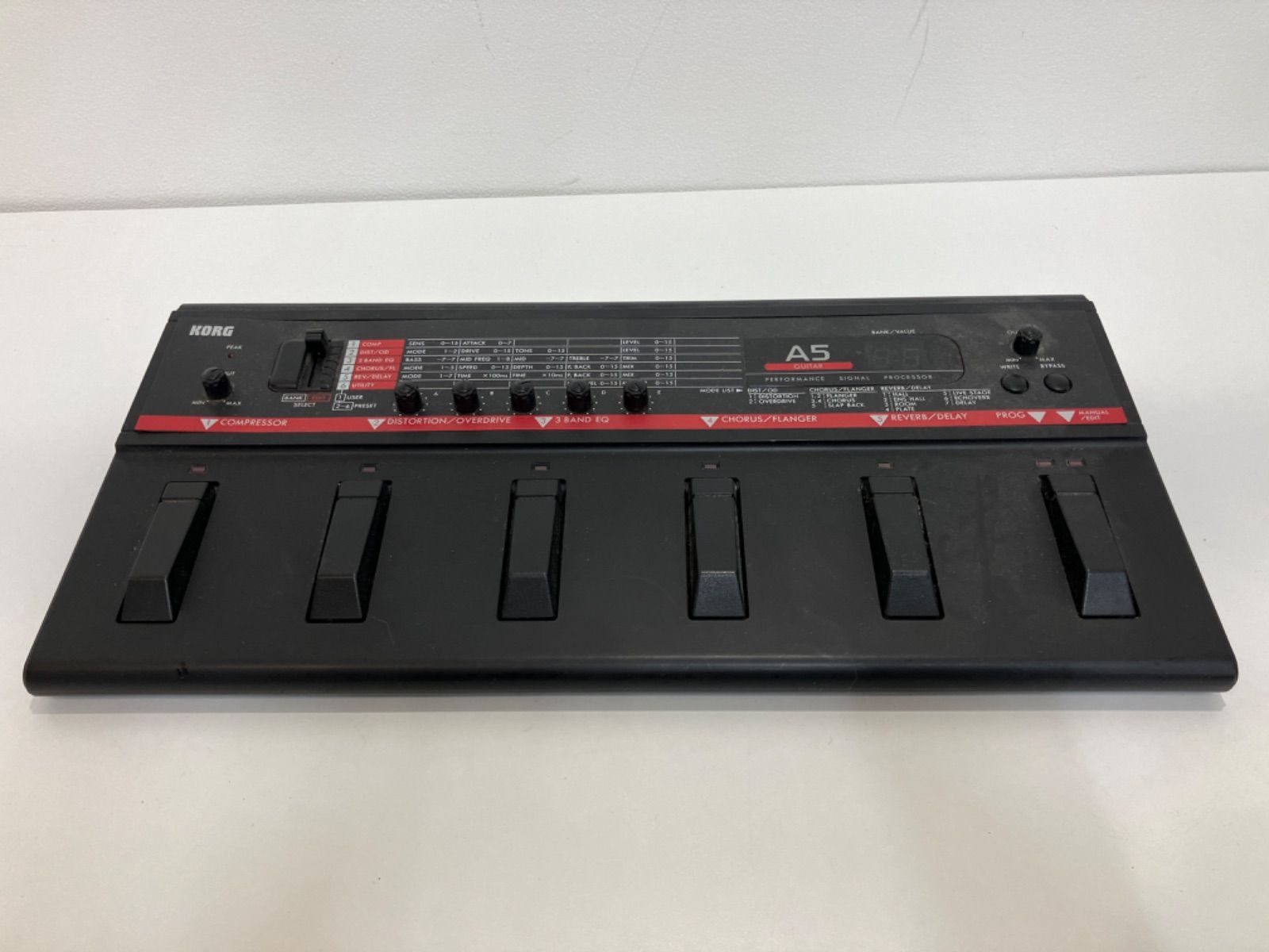 Korg Base Effector A5 Gtr