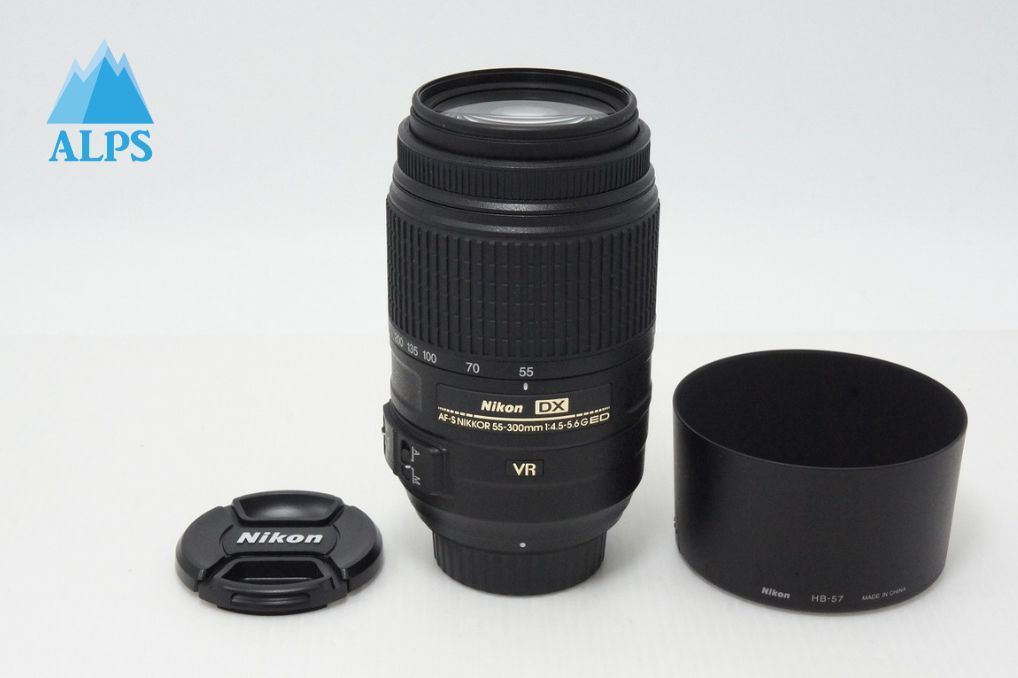 Nikon Lens (Zoom) Af-S Dx Nikkor 55-300Mm F4.5-5.6G Ed Vr Aps-C 260418Z