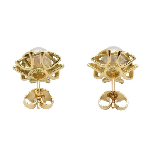 Tiffany Earrings (For One Ear) Co K18 Used A