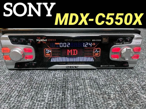 Sony Deck Player Changer Mdx-C550X