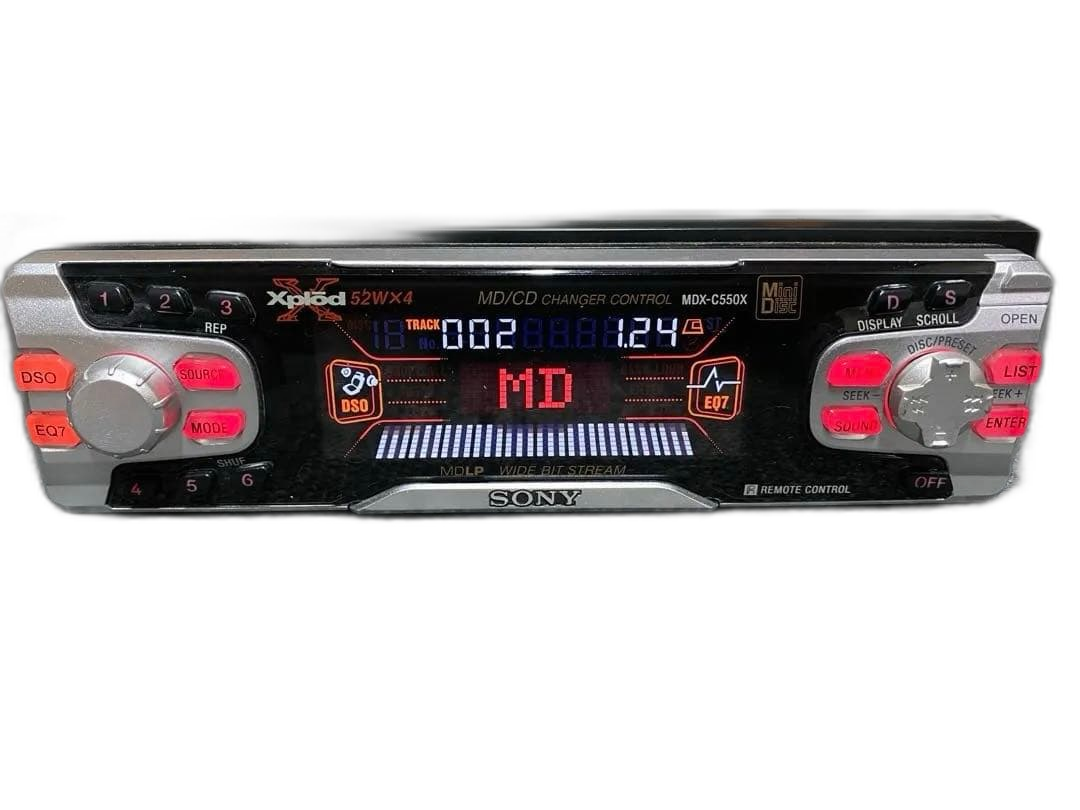 Sony Deck Player Changer Mdx-C550X