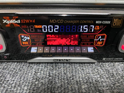 Sony Deck Player Changer Mdx-C550X