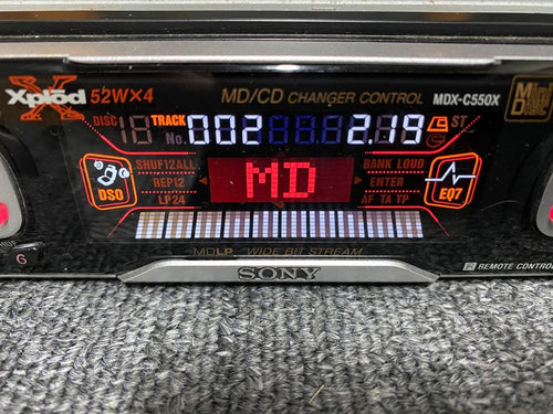 Sony Deck Player Changer Mdx-C550X