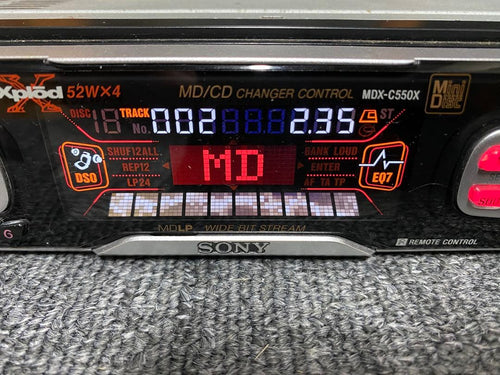 Sony Deck Player Changer Mdx-C550X