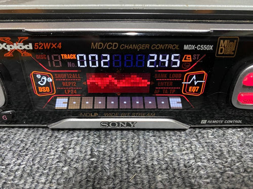 Sony Deck Player Changer Mdx-C550X