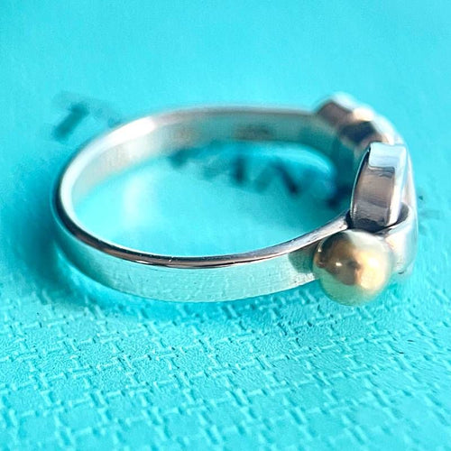 Tiffany Ring 10 925 18K 750 Oj266-3