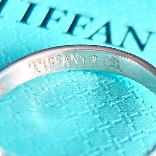 Tiffany Ring 10 925 18K 750 Oj266-3