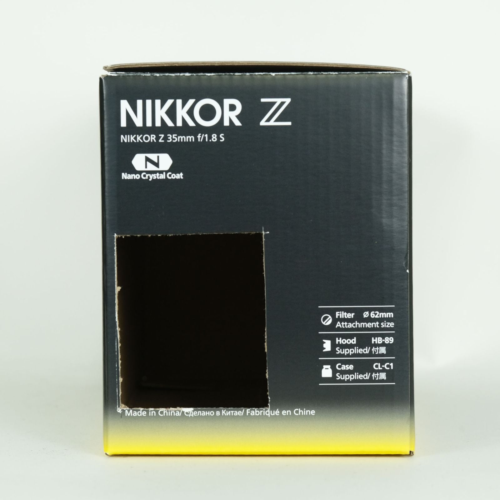 Nikon Lens (Single Focus) Nikkor Z F/1.8 S