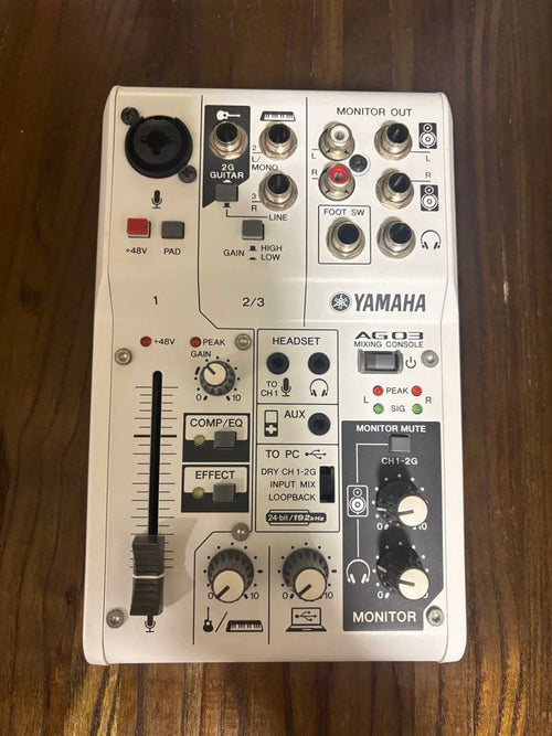 Yamaha Audio Interfaces Ag03