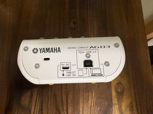 Yamaha Audio Interfaces Ag03