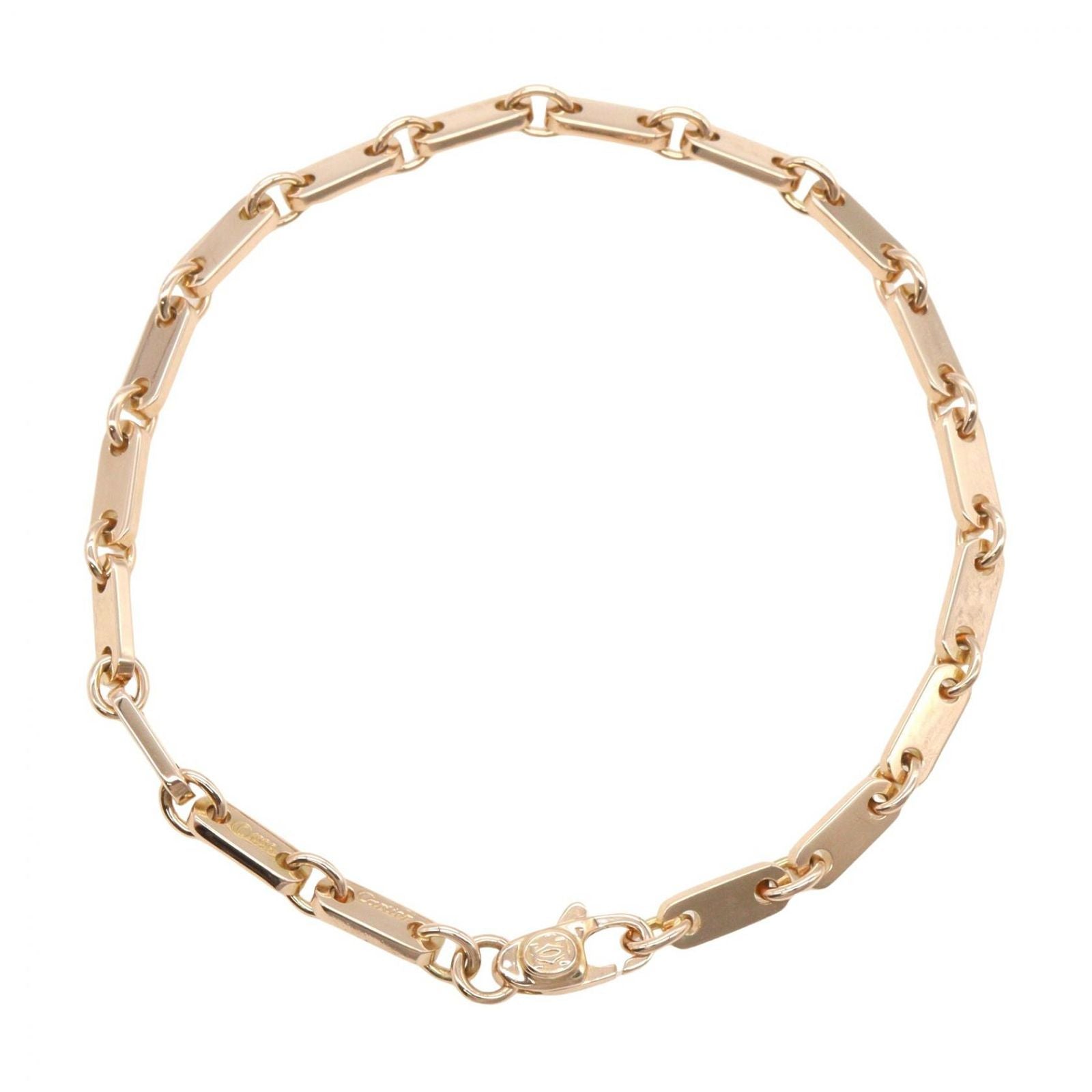 Cartier Bracelet 16.5 K18Pg Used A