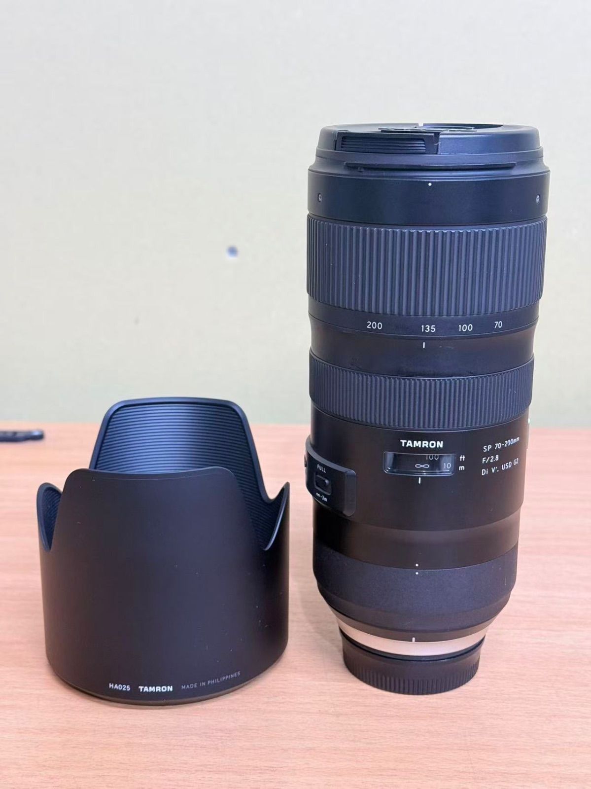 Tamron Lens (Zoom) Sp 70-200Mm F/2.8 Di Vc Usd G2 (Model A025)