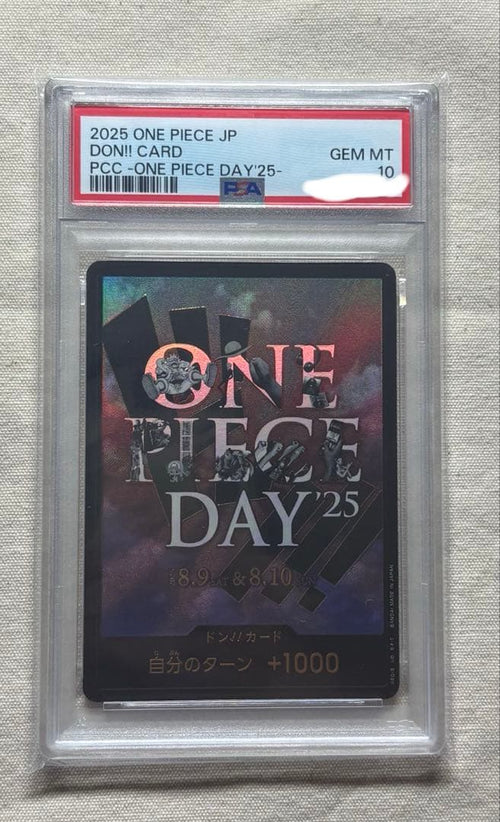 One Piece Card Game Psa10 Day'25