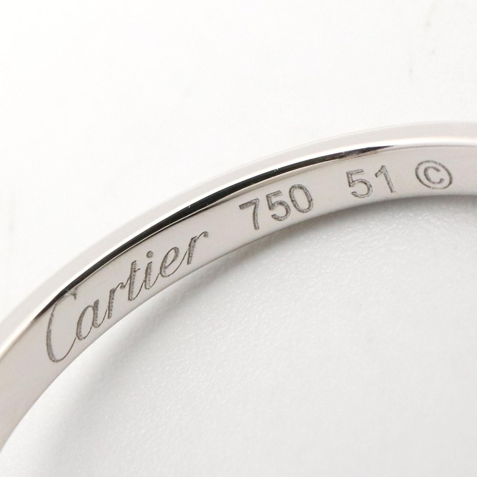 Cartier Ring Sh K18Wg Used A