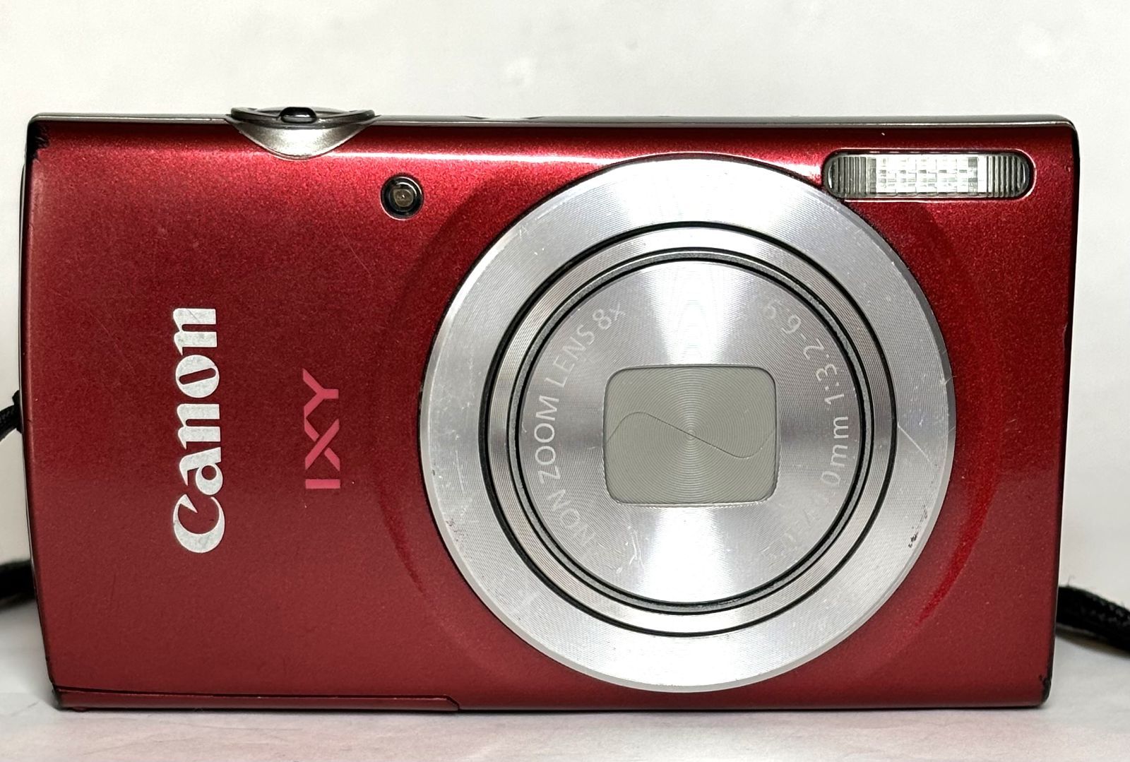 Canon Compact Digital Camera Ixy200 Pc2333 Hd 20Mp 8X Red /Sd (Ref# 6333)
