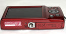 Canon Compact Digital Camera Ixy200 Pc2333 Hd 20Mp 8X Red /Sd (Ref# 6333)