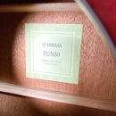 Yamaha Acoustic Guitars D09 Fg820