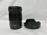 Nikon Prime Lenses Nikkor Z F/1.8 S