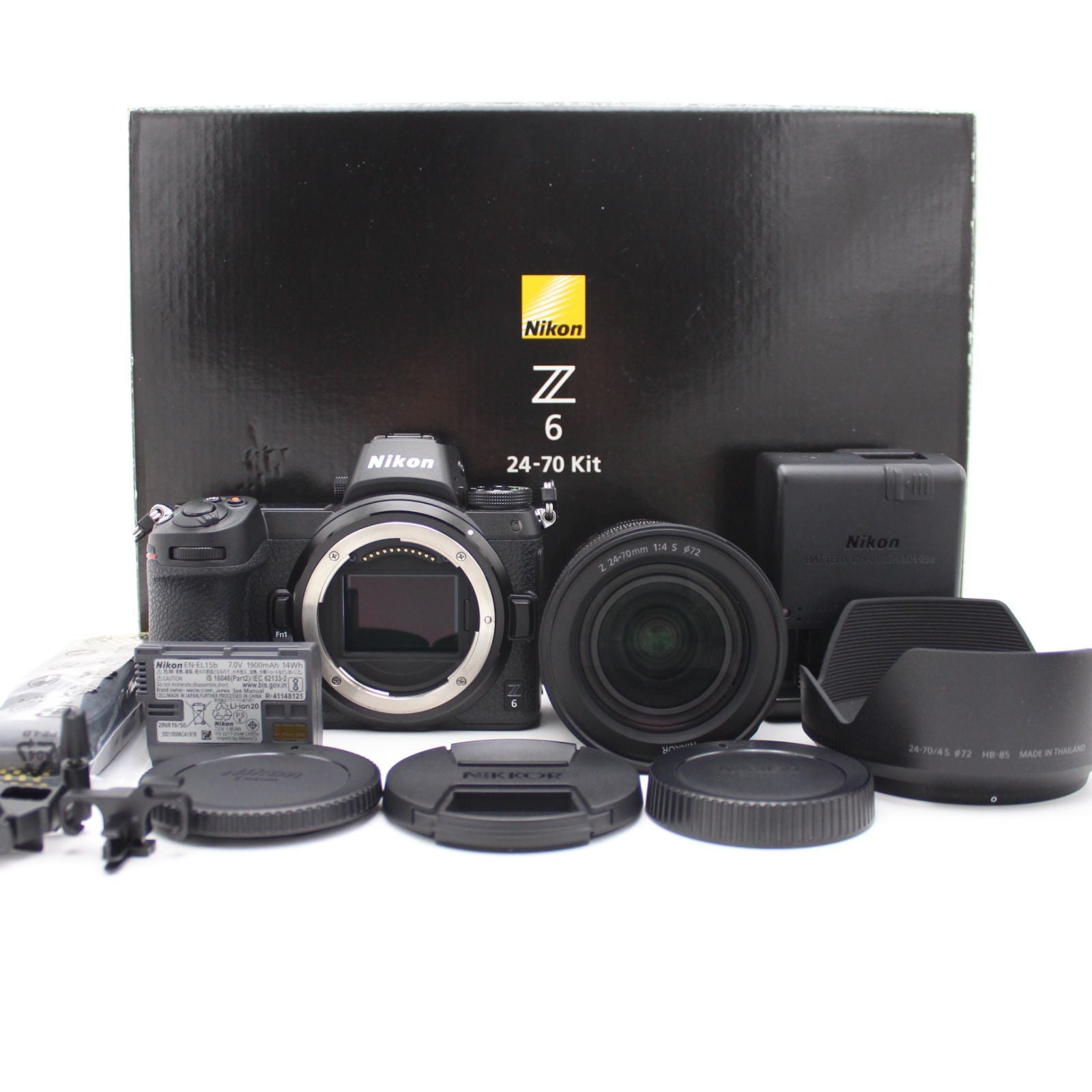 Nikon Mirrorless Interchangeable Lips 5597 Z6 24-70 Nikkor Z 24-70Mm F/4S