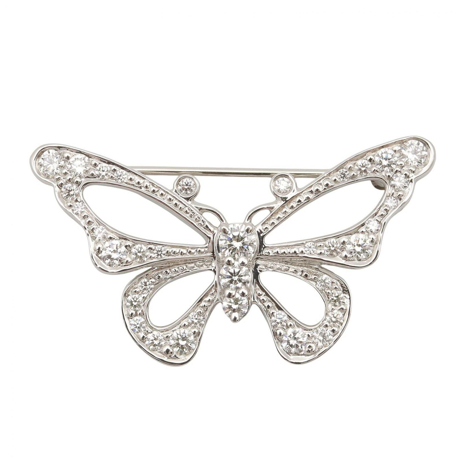 Tiffany Broach Corsage Co Pt950 Used A