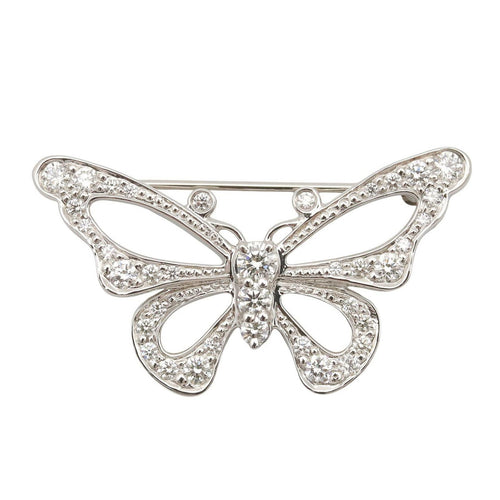Tiffany Broach Corsage Co Pt950 Used A
